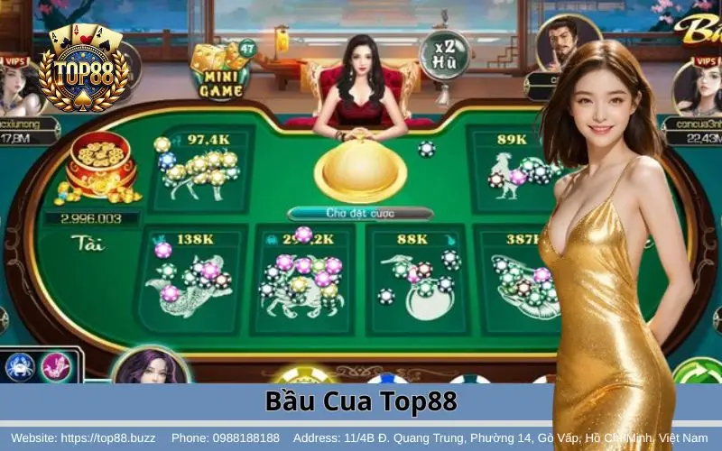 Bầu Cua - Hốt bạc nhanh, chiến thắng dễ dàng 1 bau cua top88