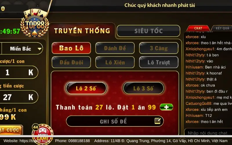 Lô Đề 1 Ăn 99 - Tỷ lệ trúng cao, đơn giản & hấp dẫn 3 Những ưu điểm nổi bật của Lô Đề 1 ăn 99 Top88